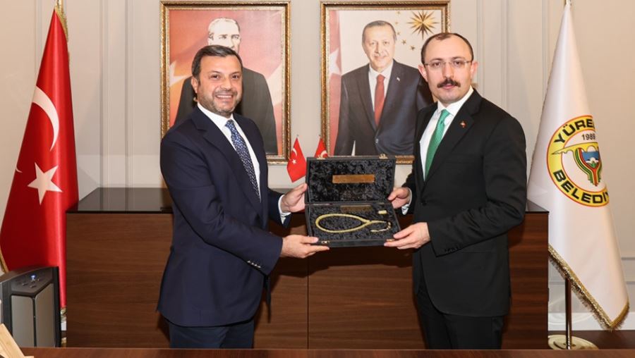 Ticaret Bakanı Mehmet Muş, Başkan Kocaispir’i Ziyaret Etti