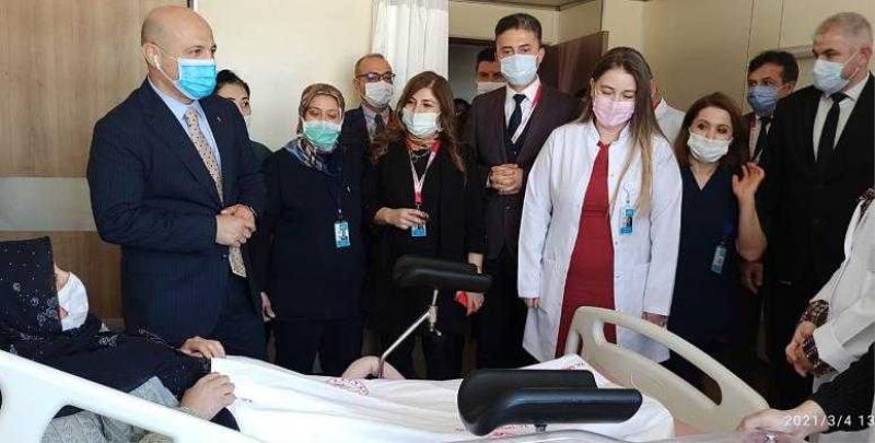 Yüreğir Devlet Hastanesi Kadın Hastalıkları ve Doğum Servisi açıldı