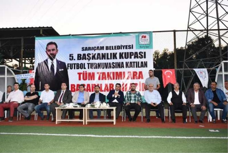 Sarıçam Belediyesi 5nci Başkanlık turnuvası başladı