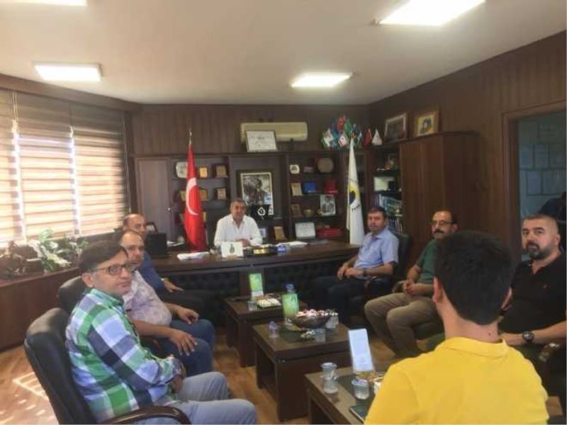 Ceyhan İlçe Emniyet Müdürü Berberoğlu CTOyu ziyaret etti.