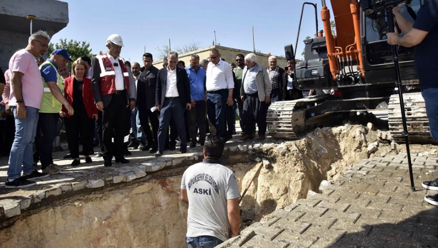 Kürkçüler Mahallesi’ne 24 bin metrelik kanalizasyon hattı döşeniyor