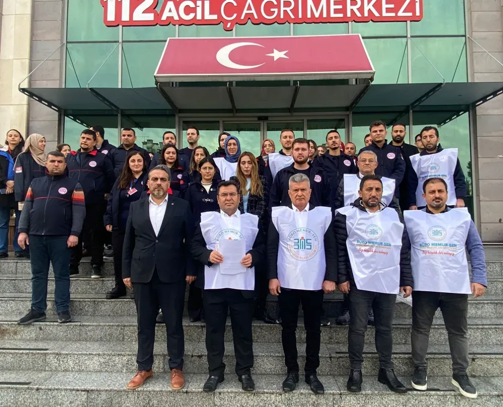 112 Acil Çağrı Merkezi çalışanlarının istekleri var!