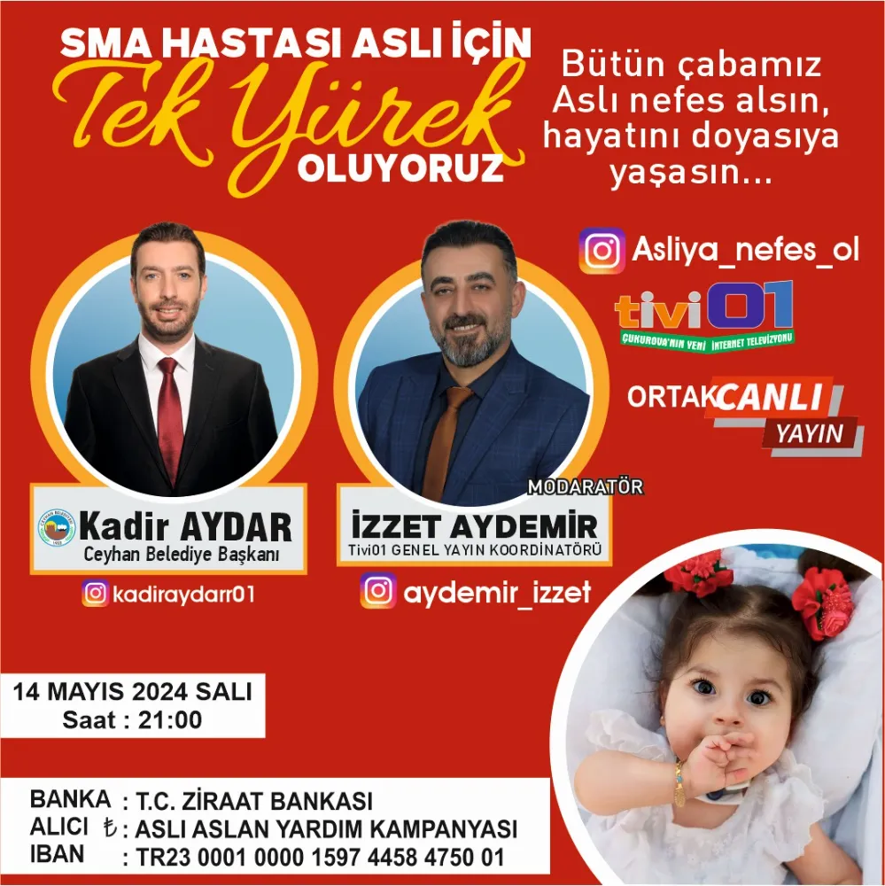 SMA hastası için yayında olacaklar