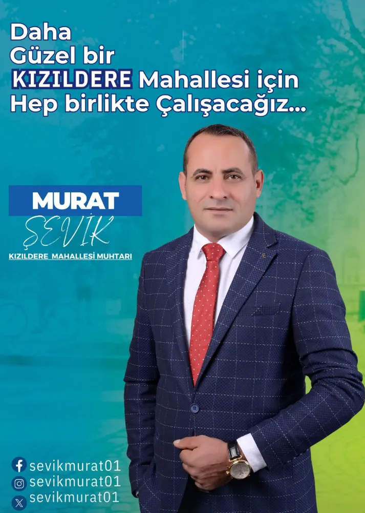 MAHALLENİN SEVDİĞİ O İSİM MUHTAR OLDU 