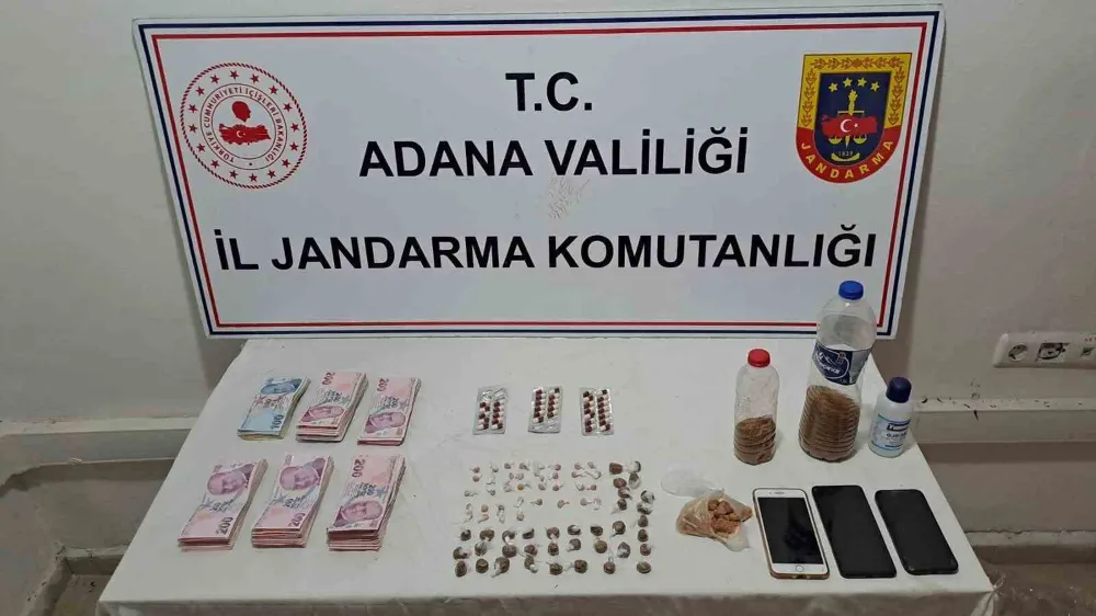 Adana’da 219 gram bonzai ele geçirildi; 4 şüpheli yakalandı  