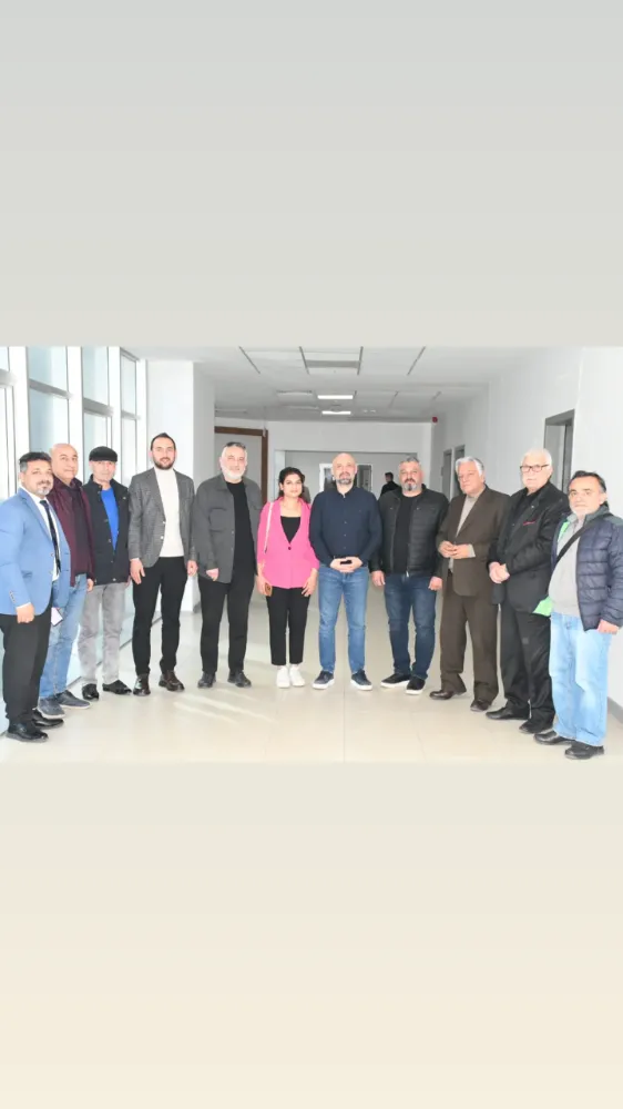 Ceyhan’da Gazeteciler  Başhekim kartal ı ziyaret etti