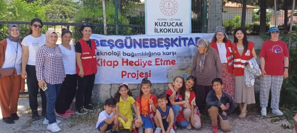 Ceyhan Kadın Kızılay’dan Beşgünebeşkitap Bahar Kampı