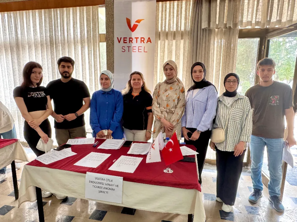 -Vertra Steel, Kariyer Günleri’nde Öğrencilerle Buluştu