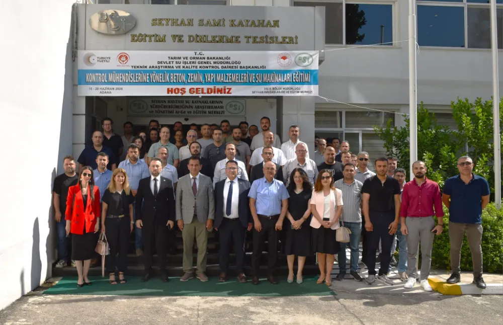 Dsi de Beton, Zemin, Yapı Malzemeleri ve Su Makineleri Eğitimi Başladı