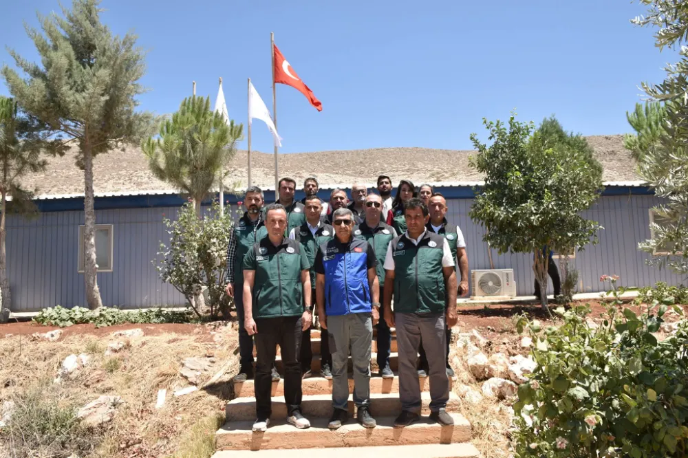 Dsi heyeti  Hatay da yapılan çalışmaları yerinde inceledi 