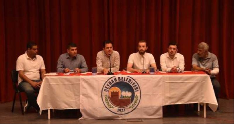 CEYHANDA MUHTARLARLA İSTİŞARE TOPLANTISI YAPILDI