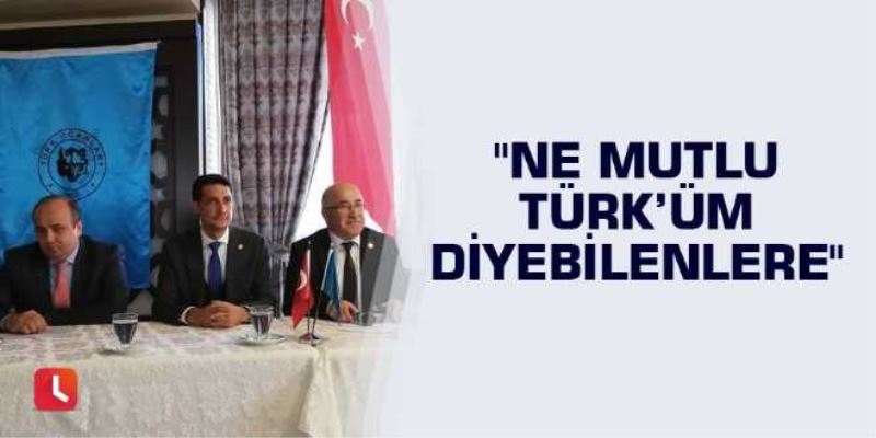 Ne Mutlu Türküm diyebilenlere