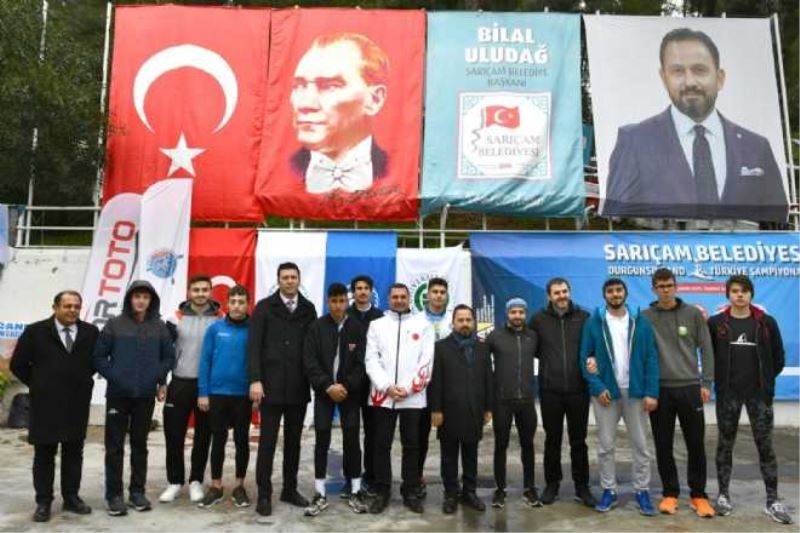 Destek Sarıçamdan, başarı sporculardan