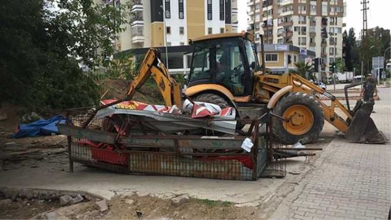 Çevre ve görüntü kirliliğine neden olan yerler kaldırıldı