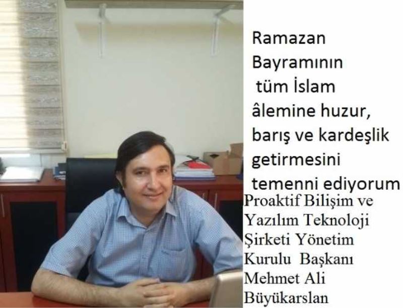 BÜYÜKARSLAN;ŞEKER TADINDA BİR RAMAZAN DİLİYORUM