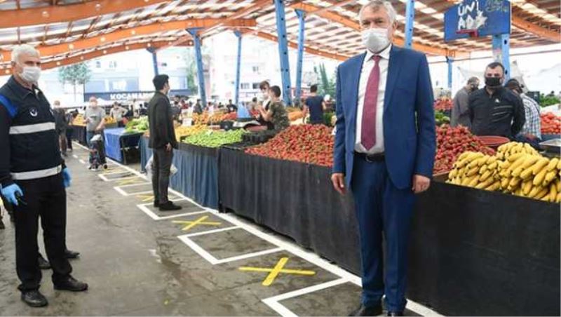 Büyükşehirin koronavirüs mücadelesinde taviz yok