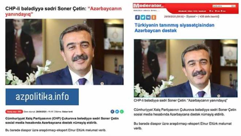 Başkan Soner Çetin Azerbaycan basınında!