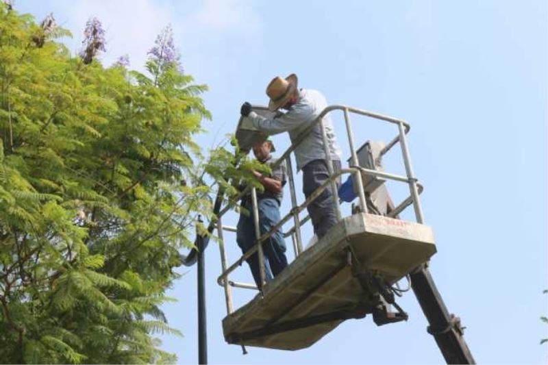 Merkez Park şimdi daha güvenli ve ışıl ışıl